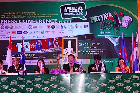 Officials announce this weekend’s Food & Hoteliers Expo.